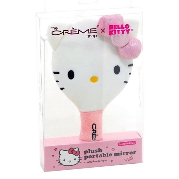 The Creme Shop Hello Kitty Limited Edition Plush Mirror - Picture 1 of 3